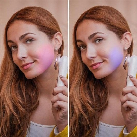 Massaggiatore facciale Cecotec Bamba FaceCare LightSonic fototerapia LED EMS 3 modalità