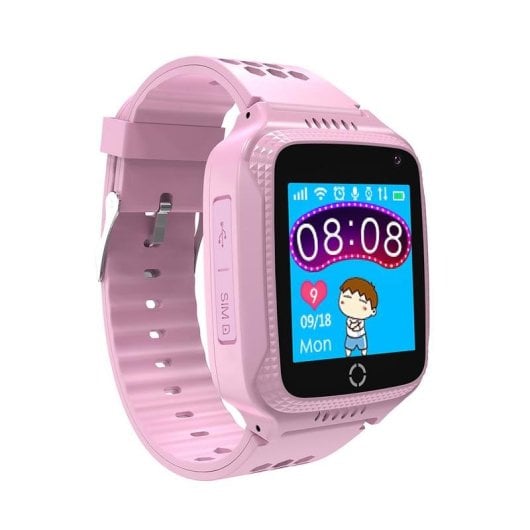 Celly Kidswatch Bluetooth GPS 1.44" Display Colore Rosa IP67 Smartwatch Bambini