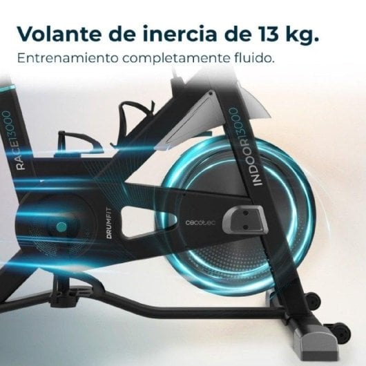 Vélo Indoor Cecotec DrumFit Indoor 13000 Résistance Réglable Volant 13 kg LCD