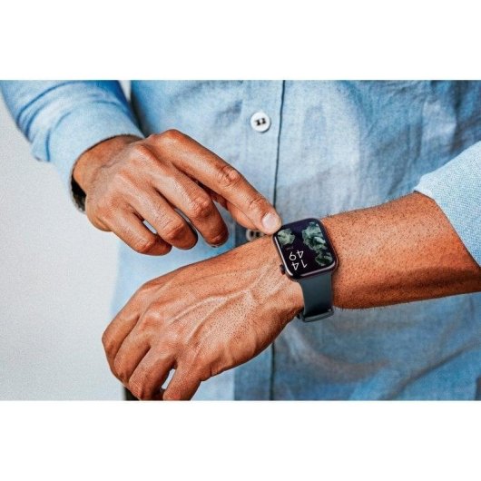 SPC Smartee Duo 2 Bluetooth 46,6mm AMOLED Noir/Vert Taille Unique IP68 SpO2 Pulsomètre