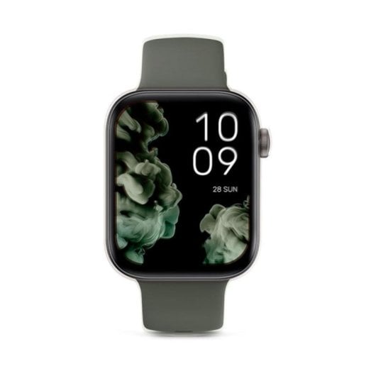 SPC Smartee Duo 2 Bluetooth 46,6mm AMOLED Noir/Vert Taille Unique IP68 SpO2 Pulsomètre