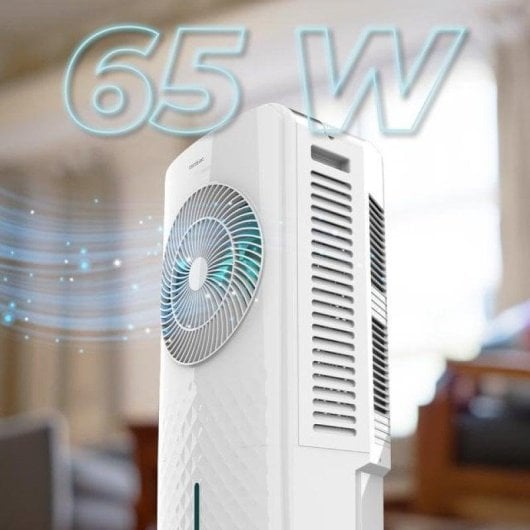 Cecotec Energysilence 3500 Cool Compact Smart Tragbares Verdunstungsklimagerät, 65 W, Weiß