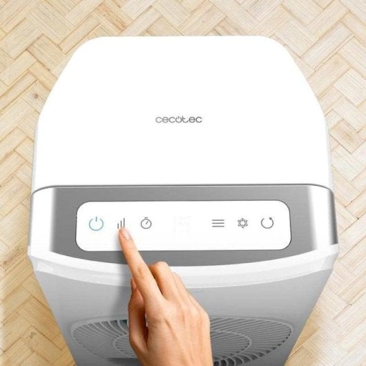 Cecotec Energysilence 3500 Cool Compact Smart Tragbares Verdunstungsklimagerät, 65 W, Weiß
