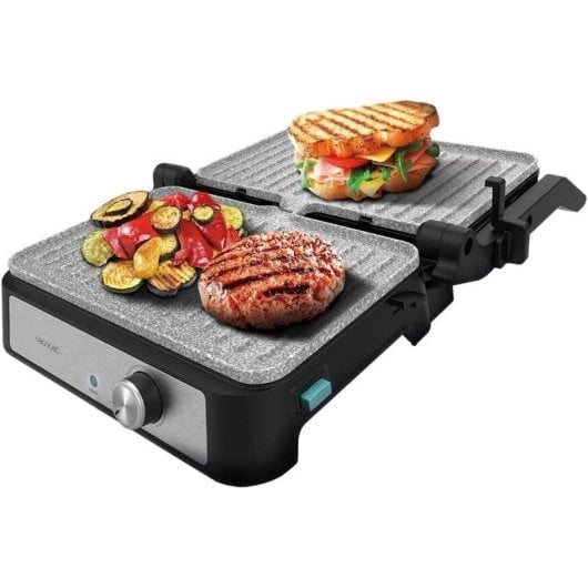 Kontaktgrill Cecotec Rock'nGrill 1500 Take&Clean Stone 1500W Platten entnehmbar 265x170mm