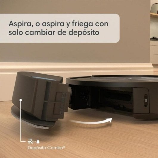 iRobot Roomba Combo j5+ j557640 Robot Aspirador y Friegasuelos con Autovaciado