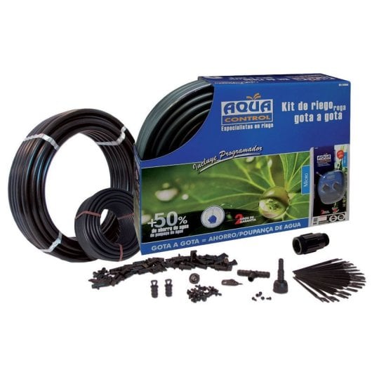 Kit d'irrigation goutte à goutte Drip & Fresh pour balcons et terrasses 25 plantes