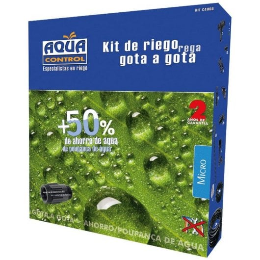 Kit d'irrigation goutte à goutte Drip & Fresh pour balcons et terrasses 25 plantes