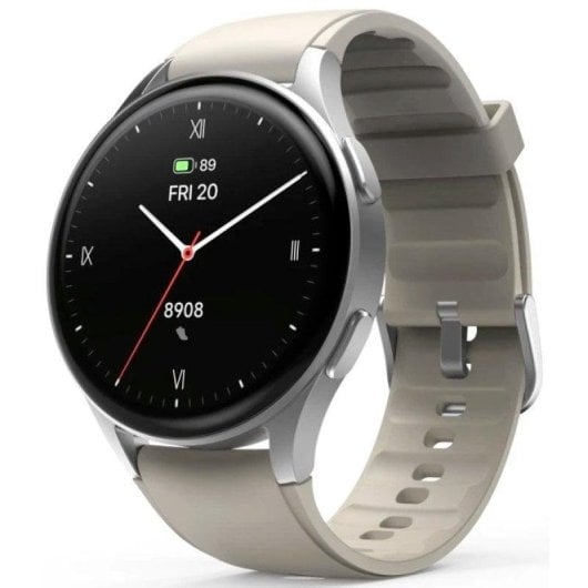 Hama 8900 Bluetooth GPS 42mm AMOLED Argento Beige M IP68 SpO2 Cardiofrequenzimetro Monitor Sonno
