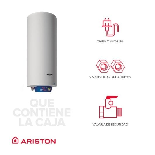 Ariston Fleck Nilo Termo El Ctrico Vertical Horizontal L B