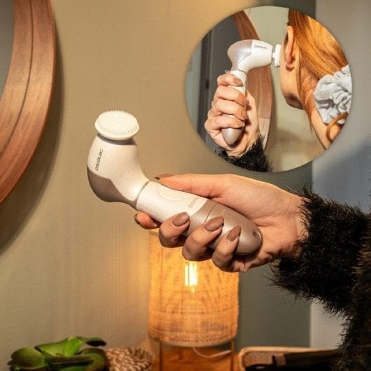 Gesichtsreinigungsbürste Cecotec Bamba FaceCare TotalClean 9 Aufsätze 360° Drehung