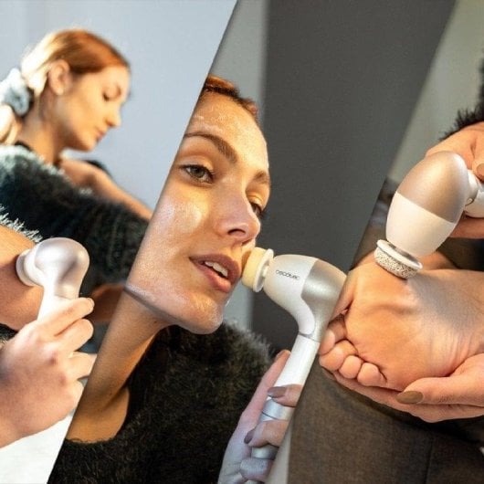 Gesichtsreinigungsbürste Cecotec Bamba FaceCare TotalClean 9 Aufsätze 360° Drehung