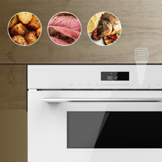 Forno micro-ondas integrável Cecotec Bolero Hexa MW703800 34 L Branco com Grill e painel touch