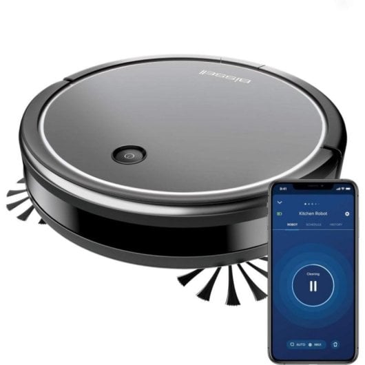 Aspirateurs Robots Bissell CleanView Connect Navigation Logique 1.500 Pa Ultra Silencieux 8,5 cm