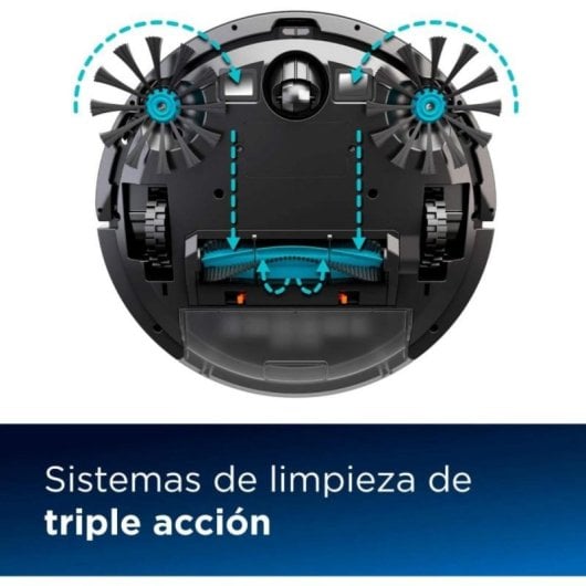 Aspirateurs Robots Bissell CleanView Connect Navigation Logique 1.500 Pa Ultra Silencieux 8,5 cm