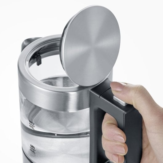 Bollitore Severin Wk 3472 0,5 L. Acciaio inossidabile / Vetro 1.100 W