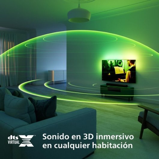 Philips Ambilight TV 75PUS8079 LED UltraHD Titan OS da 75 pollici + soundbar Philips TAB5109 in regalo