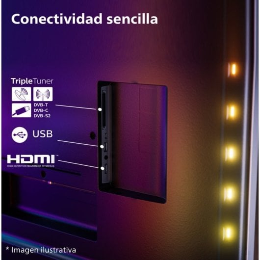 Philips Ambilight TV 75PUS8079 LED UltraHD Titan OS da 75 pollici + soundbar Philips TAB5109 in regalo