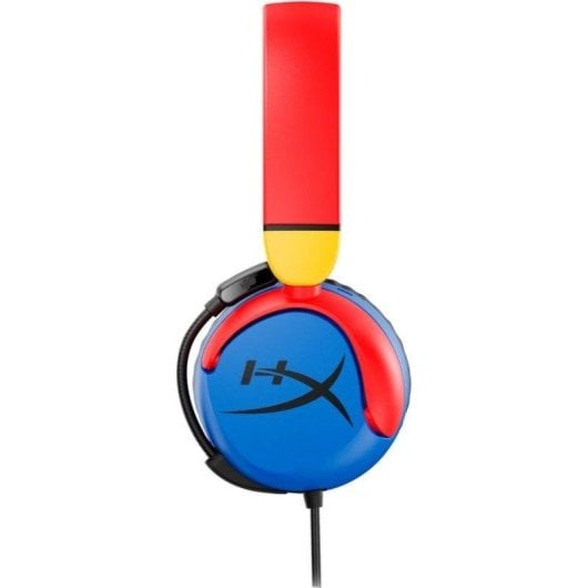 Auricolari HyperX Cloud Mini cablati jack 3,5 mm Gaming con Cancellazione Attiva del Rumore, Microfono Pieghevole, Multicolore