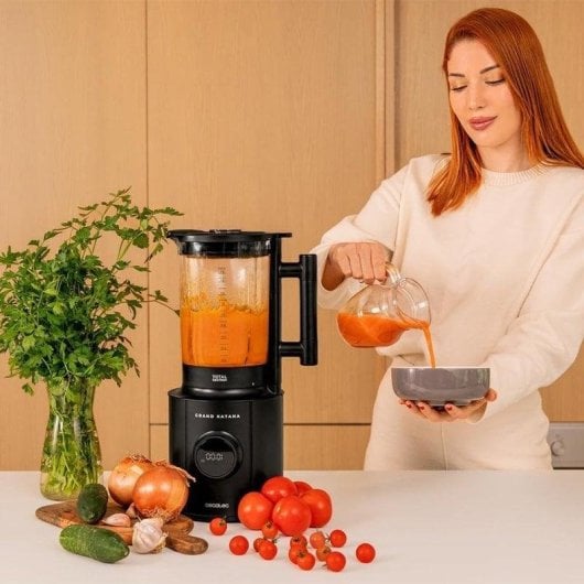 Liquidificadora Cecotec Grand Katana 2700MAX Total Destroy 2700W Vidro 1.8L Digital