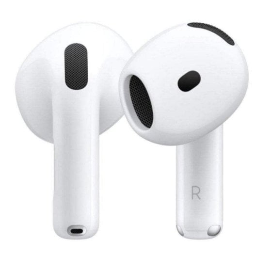 Auriculares Apple AirPods 4 Inalámbricos Bluetooth 5.3 para uso diario y deporte, audio espacial, USB-C, IP54 Blancos