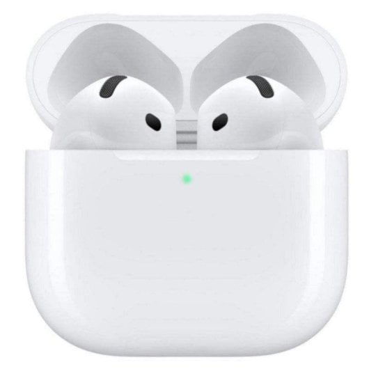 Auriculares Apple AirPods 4 Inalámbricos Bluetooth 5.3 para uso diario y deporte, audio espacial, USB-C, IP54 Blancos