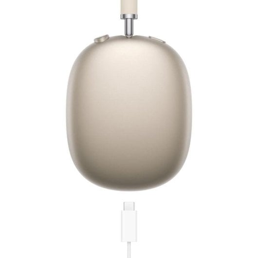 Auriculares Apple AirPods Max Inalâmbricos Bluetooth com Cancelamento Ativo de Ruído, Audio Espacial, Microfones, USB-C, Midnight