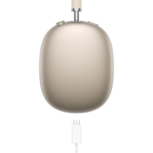 Auricolari Apple AirPods Max wireless Bluetooth con Cancellazione Attiva Rumore USB-C Starlight