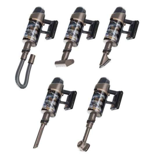 Aspiradora sem fios Cecotec Conga Rockstar 12500 Stellar AquaPet Flex 700W Filtro HEPA Autonomia 100min