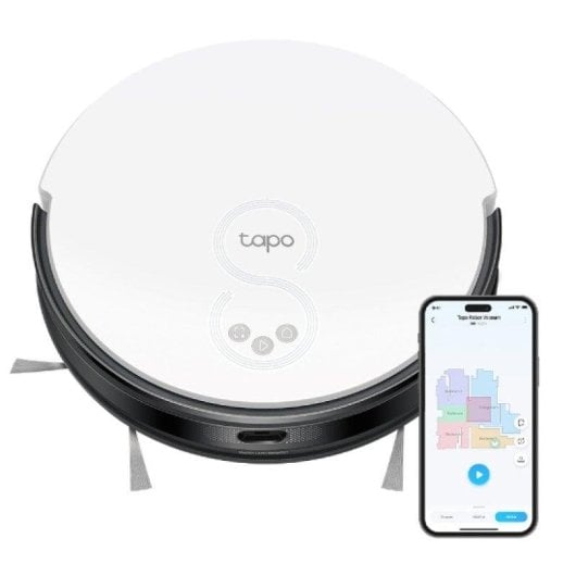 Saugroboter mit Wischfunktion TP-Link Tapo RV20 Mop Navigationsklasse LiDAR 2.700 Pa