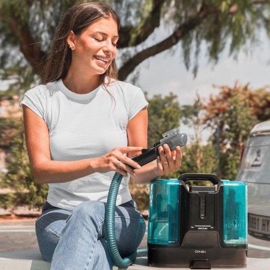 Aspirateur à main Cecotec Conga Carpet&Spot Clean Infinity 150W Autonomie 60min Double bac