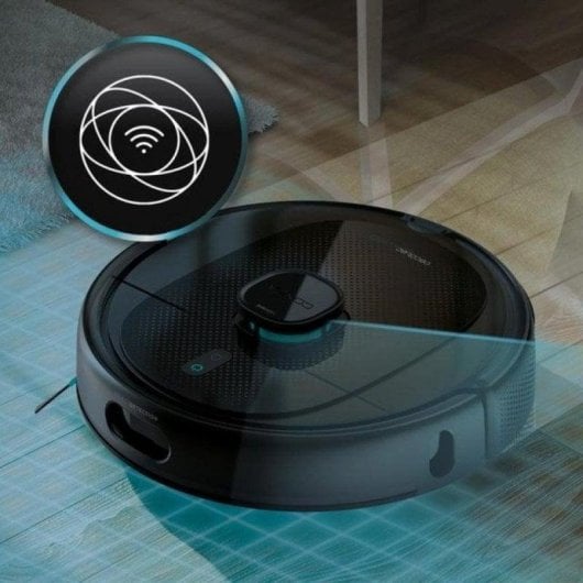Saugroboter mit Wischfunktion Cecotec Conga 9990 AI Spin Revolution Ultra Power Home Mit Absaugstation Navigationsklasse LiDAR KI 10.000 Pa Sprachsteuerung
