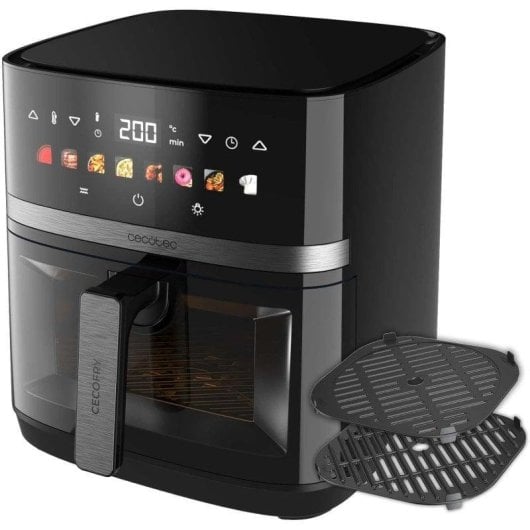 Friteuse à air Cecotec Cecofry&Grill Duoheat 8000 8L 2200W double résistance écran tactile