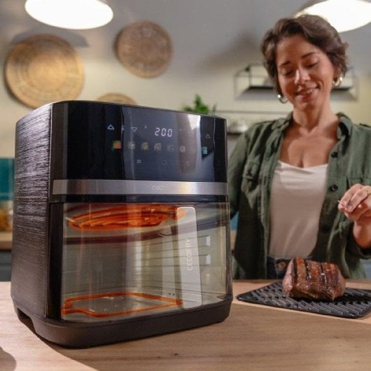Friteuse à air Cecotec Cecofry&Grill Duoheat 8000 8L 2200W double résistance écran tactile