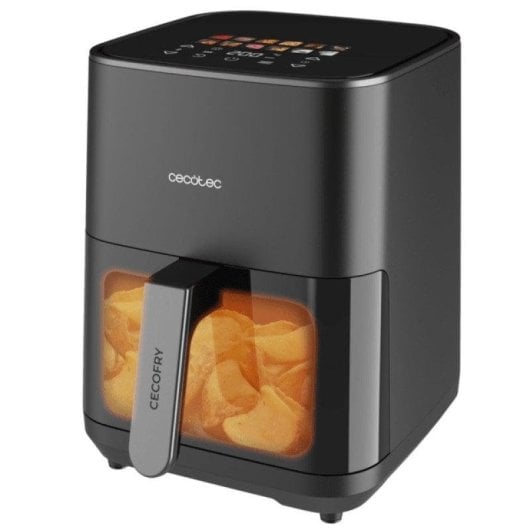 Friteuse à air Cecotec Cecofry&Grill Duoheat 4000 4L 1900W double résistance menus tactiles