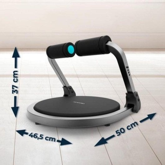 Plataforma Cecotec Drumfit Multitrain 6000 6 em 1 Dobrável Preto/Cinza