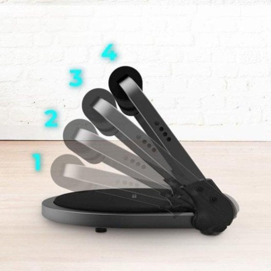 Plataforma Cecotec Drumfit Multitrain 6000 6 em 1 Dobrável Preto/Cinza