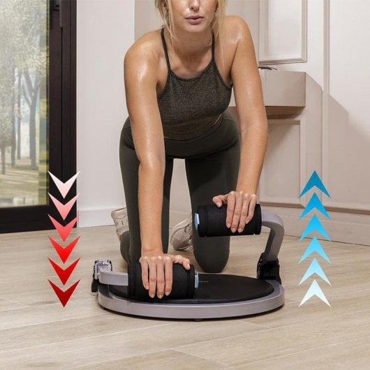 Plataforma Cecotec Drumfit Multitrain 6000 6 em 1 Dobrável Preto/Cinza