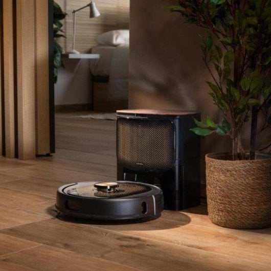 Aspirateurs Robots et Laveur Cecotec Conga 10090 AI Spin Revolution Ultra Power Home Lifestyle Vidage Automatique Navigation IA Laser 10.000 Pa Compatible Assistant Vocal