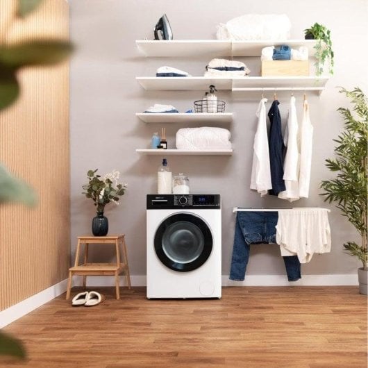 Máquina de Lavar Roupa Cecotec Bolero DressCode 8610 8 Kg 1400rpm A Branco Vapor Inverter