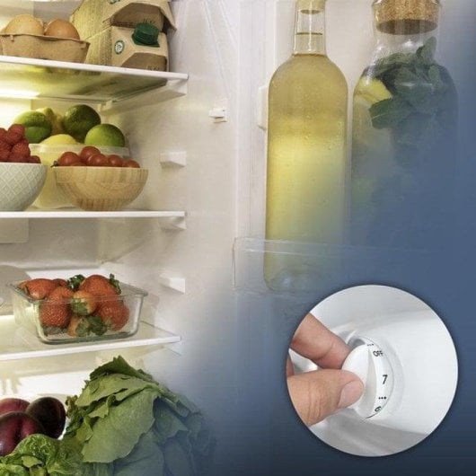 Frigorífico Dois Portas Cecotec Bolero Coolmarket 2D 211 Defrost 143cm 211L E Branco