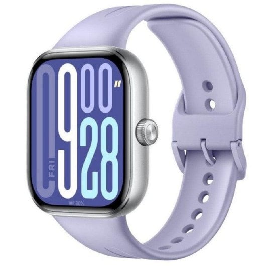 Xiaomi Redmi Watch 5 Bluetooth GPS 47,5mm AMOLED Violet Taille Unique Étanche 5ATM SpO2 Pulsomètre