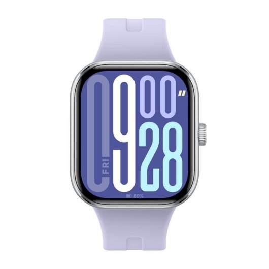 Xiaomi Redmi Watch 5 Bluetooth GPS 47,5mm AMOLED Violet Taille Unique Étanche 5ATM SpO2 Pulsomètre
