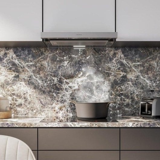 Campana extractora Cecotec Bolero Flux TLM 606500 Inox Telescopique 60cm LED Inox