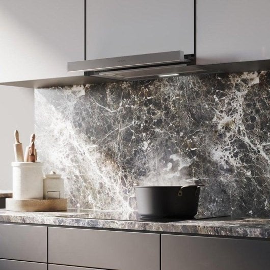 Campana extractora Cecotec Bolero Flux TLM 606500 Inox Telescopique 60cm LED Inox