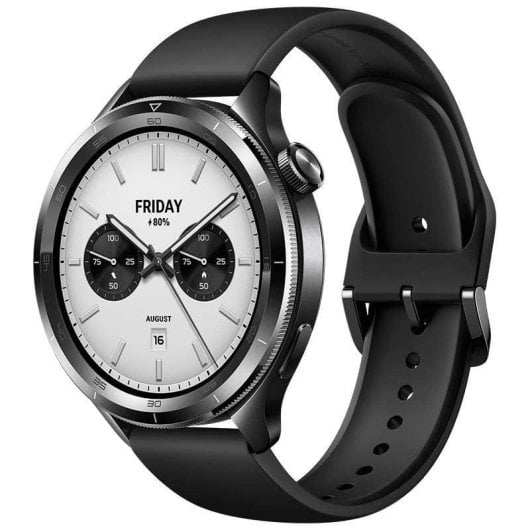 Xiaomi Watch S4 Bluetooth 47mm AMOLED Noir Taille Unique Etanche 5ATM SpO2 Pulsomètre