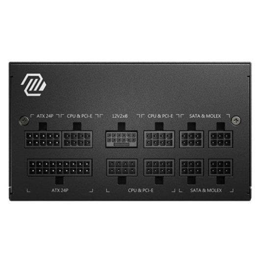 Fuente de Alimentación MSI MAG A850GL PCIE5 II 850W 80 PLUS Gold modulaire