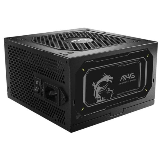 Fuente de Alimentación MSI MAG A850GL PCIE5 II 850W 80 PLUS Gold modulaire