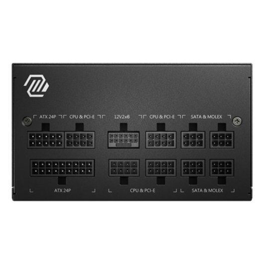 Fuente de Alimentación MSI MAG A850GL PCIE5 II 850W 80 PLUS Gold modulaire