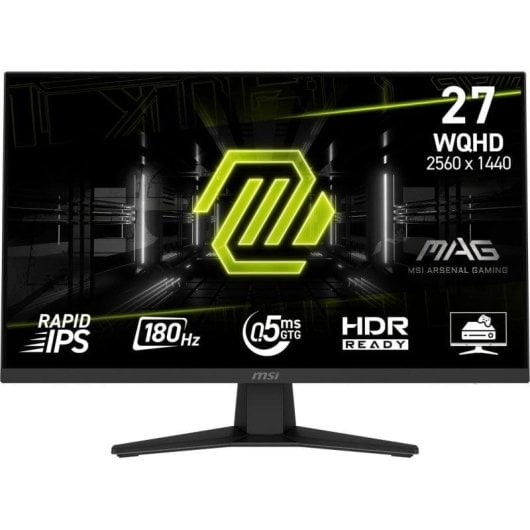 Écran PC MSI MAG 274QF 27" QHD 180Hz Rapid IPS Plat HDR Ready Réponse 0,5 ms