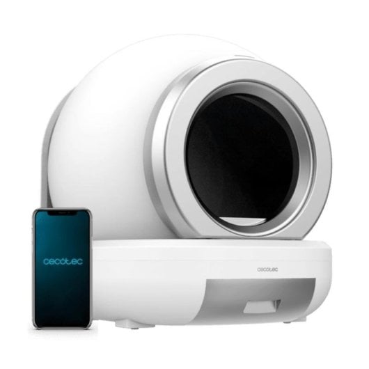 Cecotec Pumba 7000 CleanKitty Arenero Compacto Autolimpieza Blanco